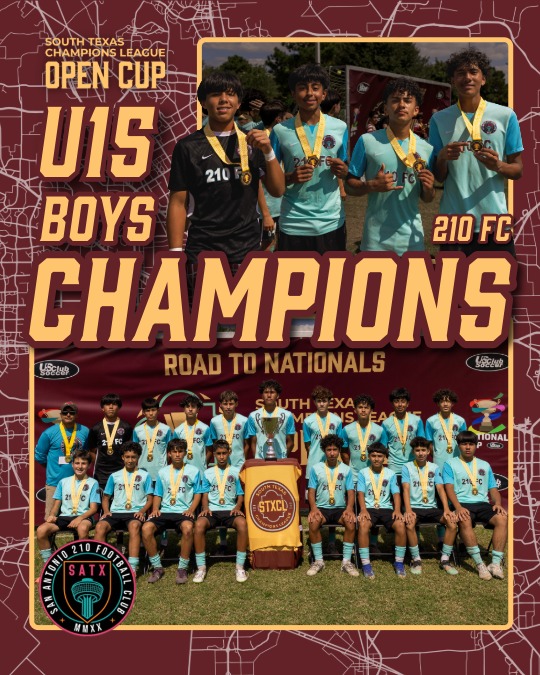 Open Cup-11-U15 Boys Champions