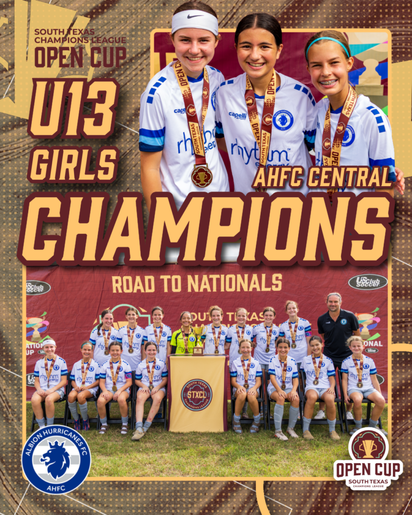 STXCL Open Cup 26 - Champions-6-U13 Girls